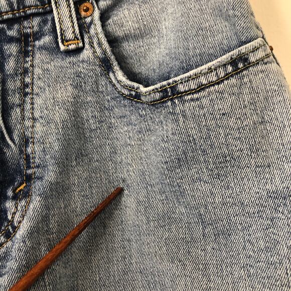 VTG Levis 512 Embroidered Slim Fit Jeans Y2K Fairy 29x30 Butterfly Dragonfly - Picture 4 of 13